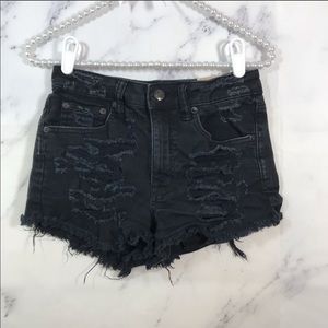 American Eagle High Rise Festival Shorts